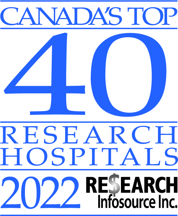 Canadian top 40 research hospital list 2022